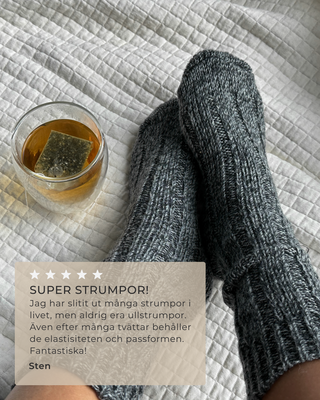3 par varma ullstrumpor | Blanda själv-erbjudande