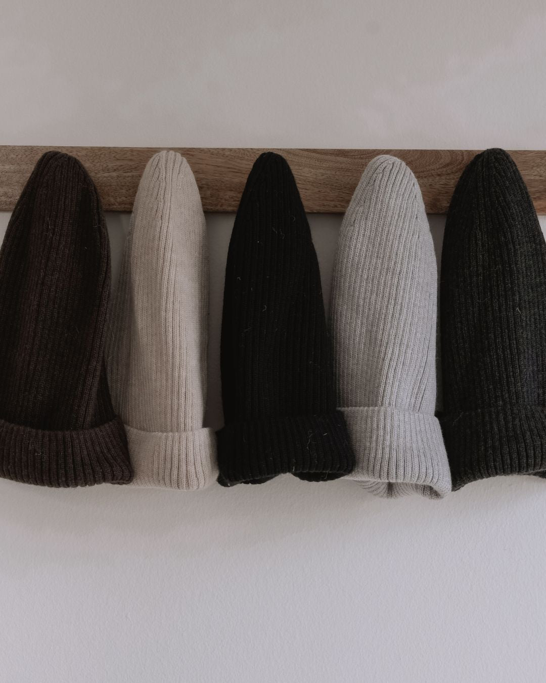 Mössa i merinoull – Beige
