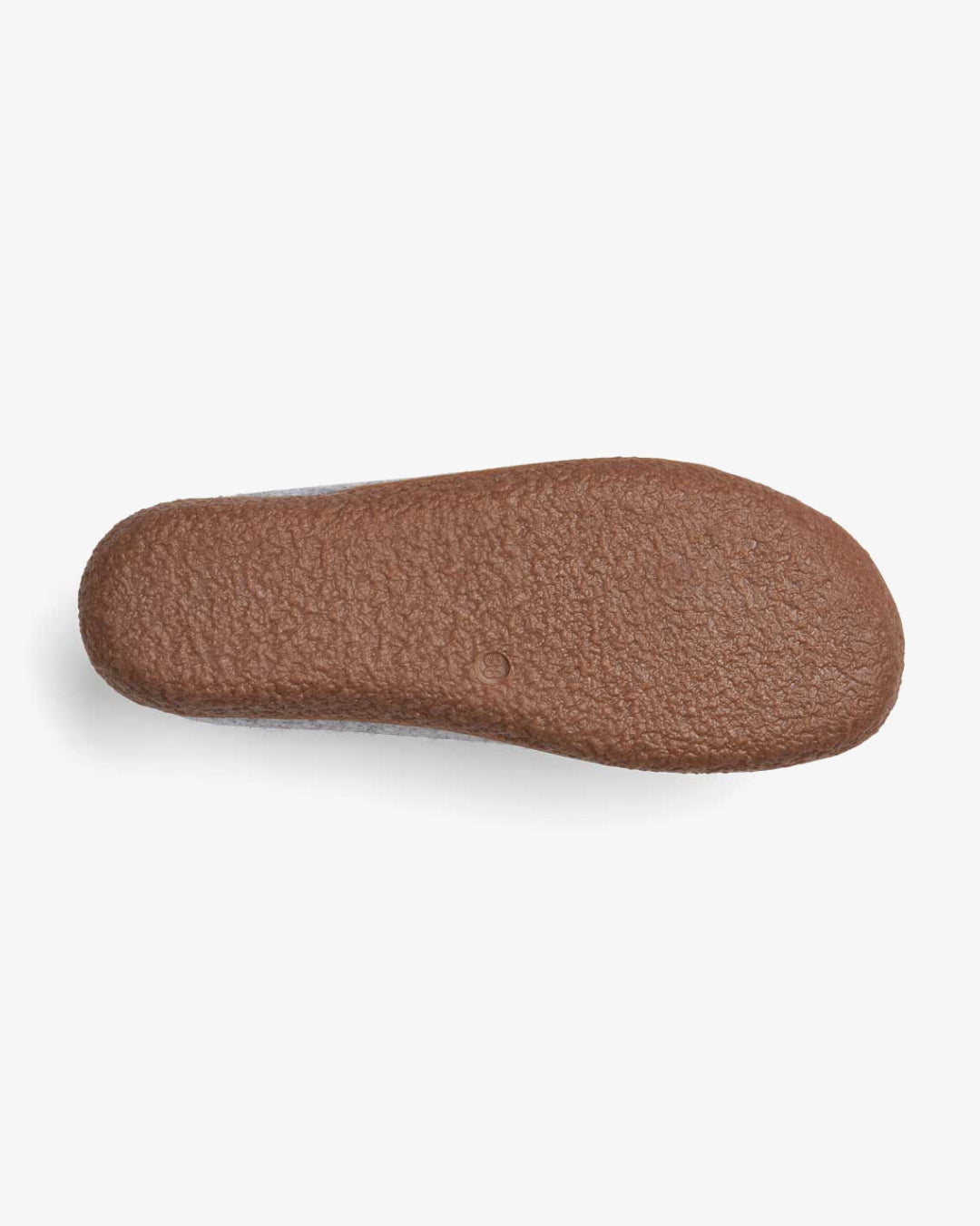 Filttofflor med gummisula – Ljusgrå