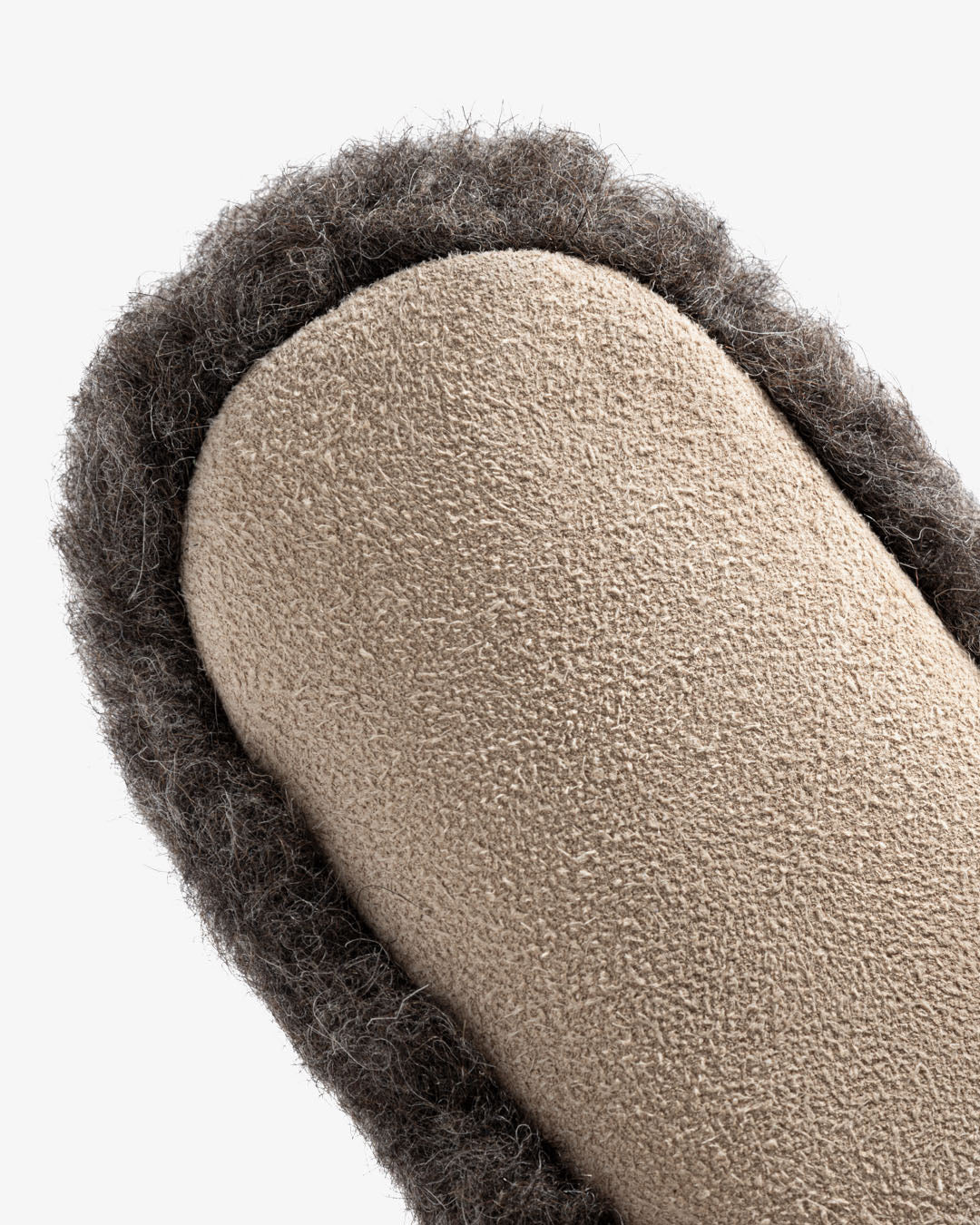 Ulltofflor Mörkgråa / Bruna (Hög modell)