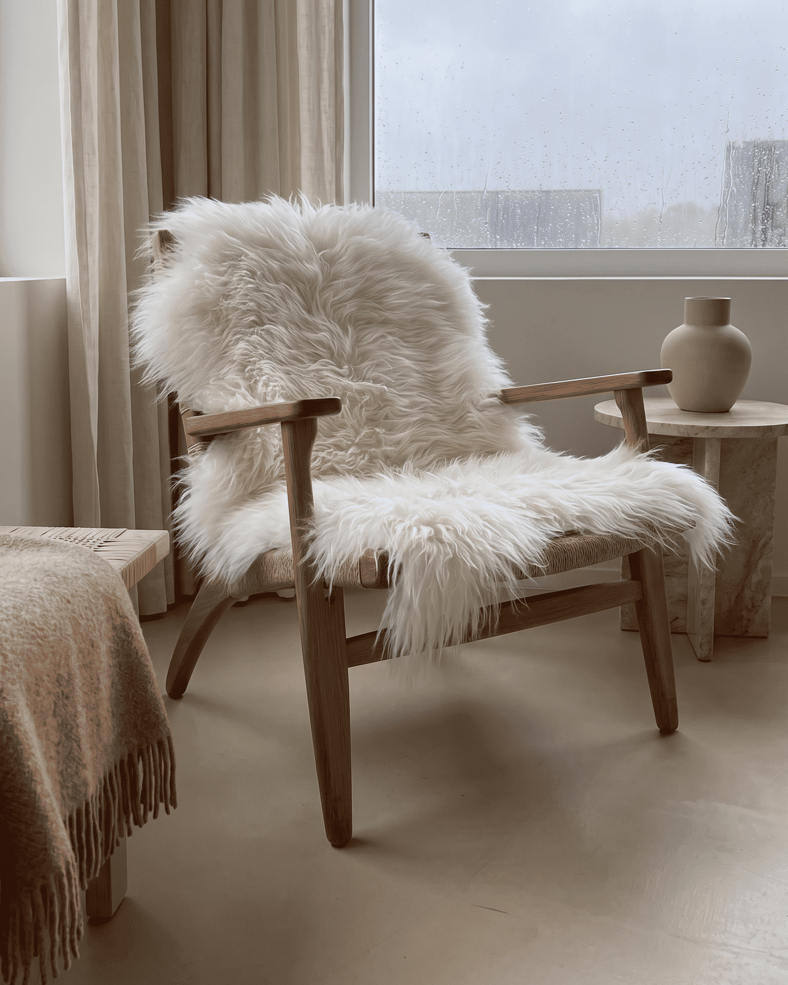 Lammeskind - Hvid - The Cozy Sheep