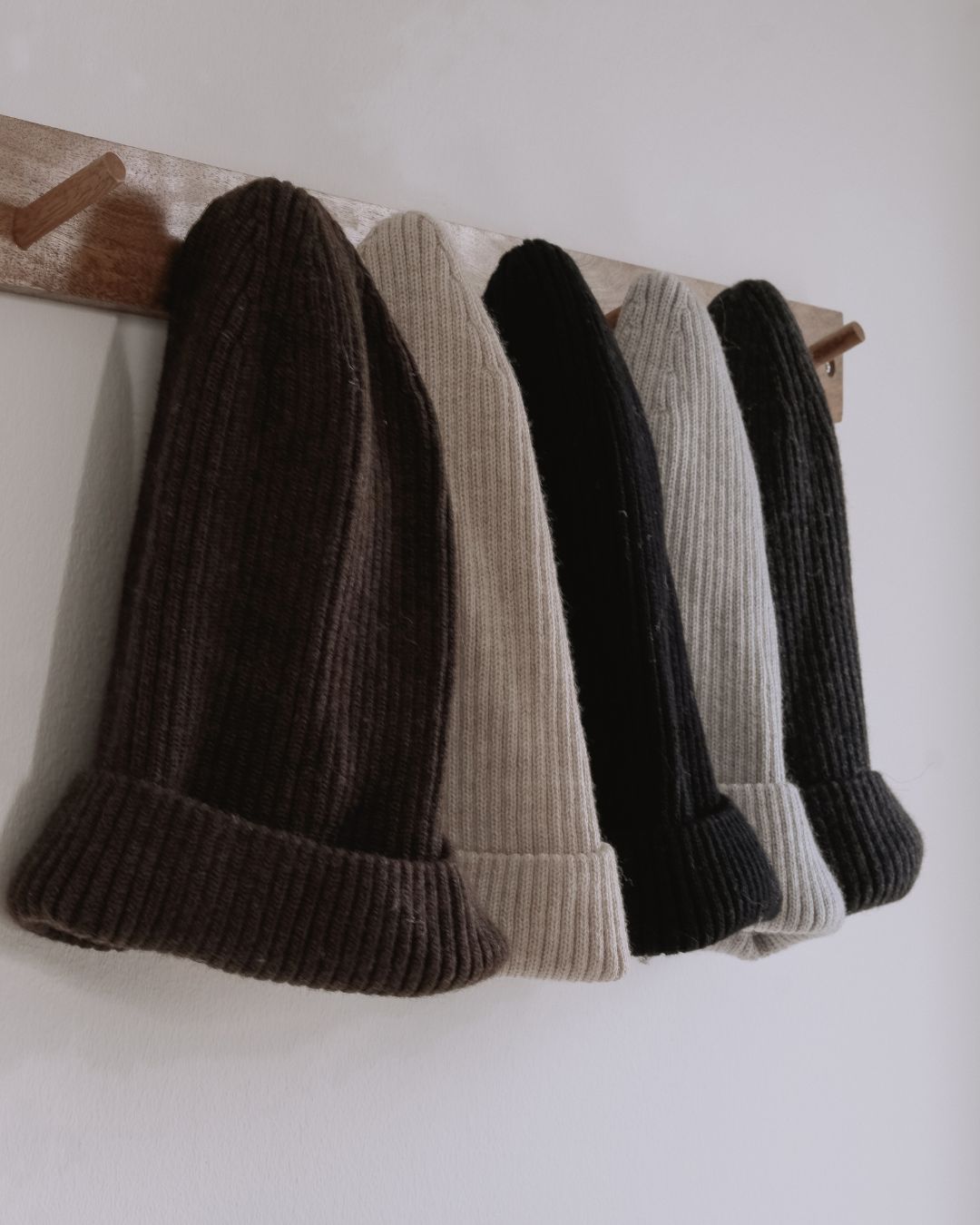Mössa i merinoull – Beige