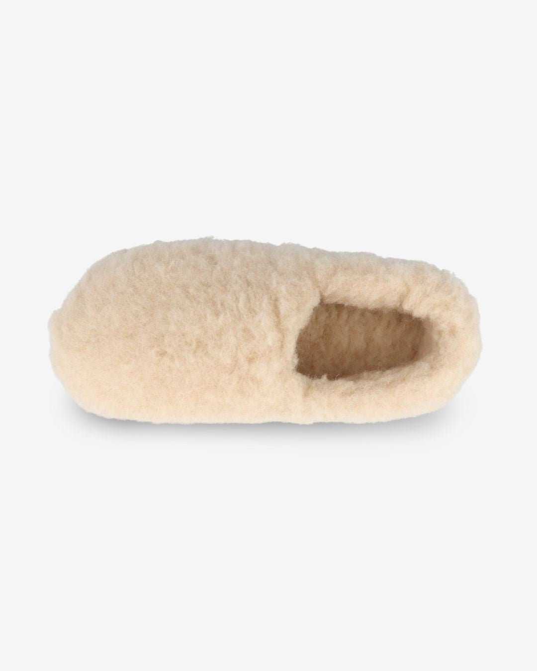 Hjemmesko i merinould – Beige - The Cozy Sheep