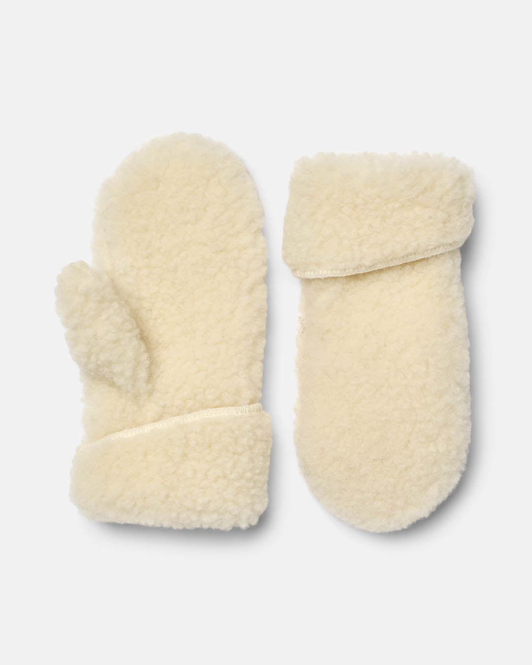 Lammeuldsvanter - Hvid - The Cozy Sheep