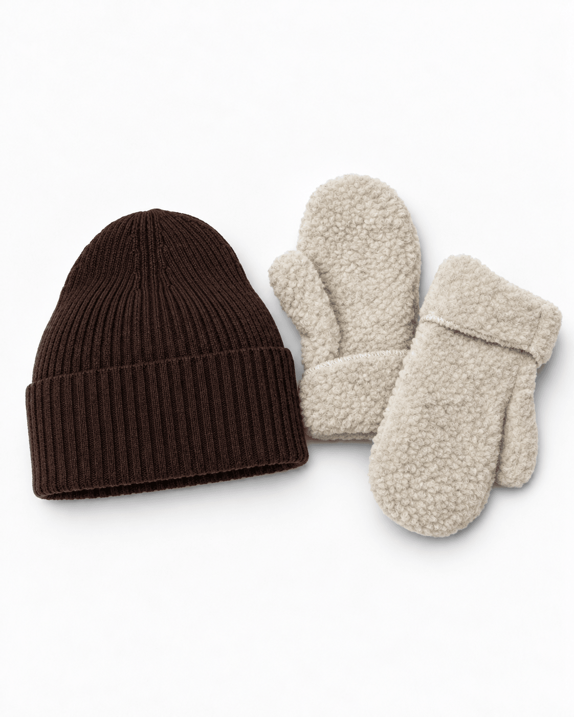 Pakketilbud: 1 par vanter + 1 hue - The Cozy Sheep