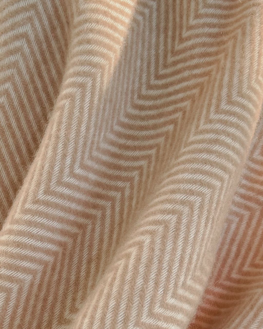 Uldplaid 140 x 200 cm - Beige - The Cozy Sheep